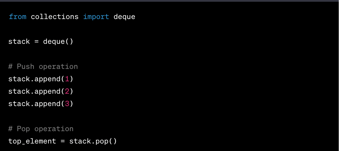 Stack in Python