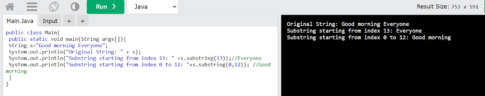 Substring in Java – Syntax, Examples & Usage Explained